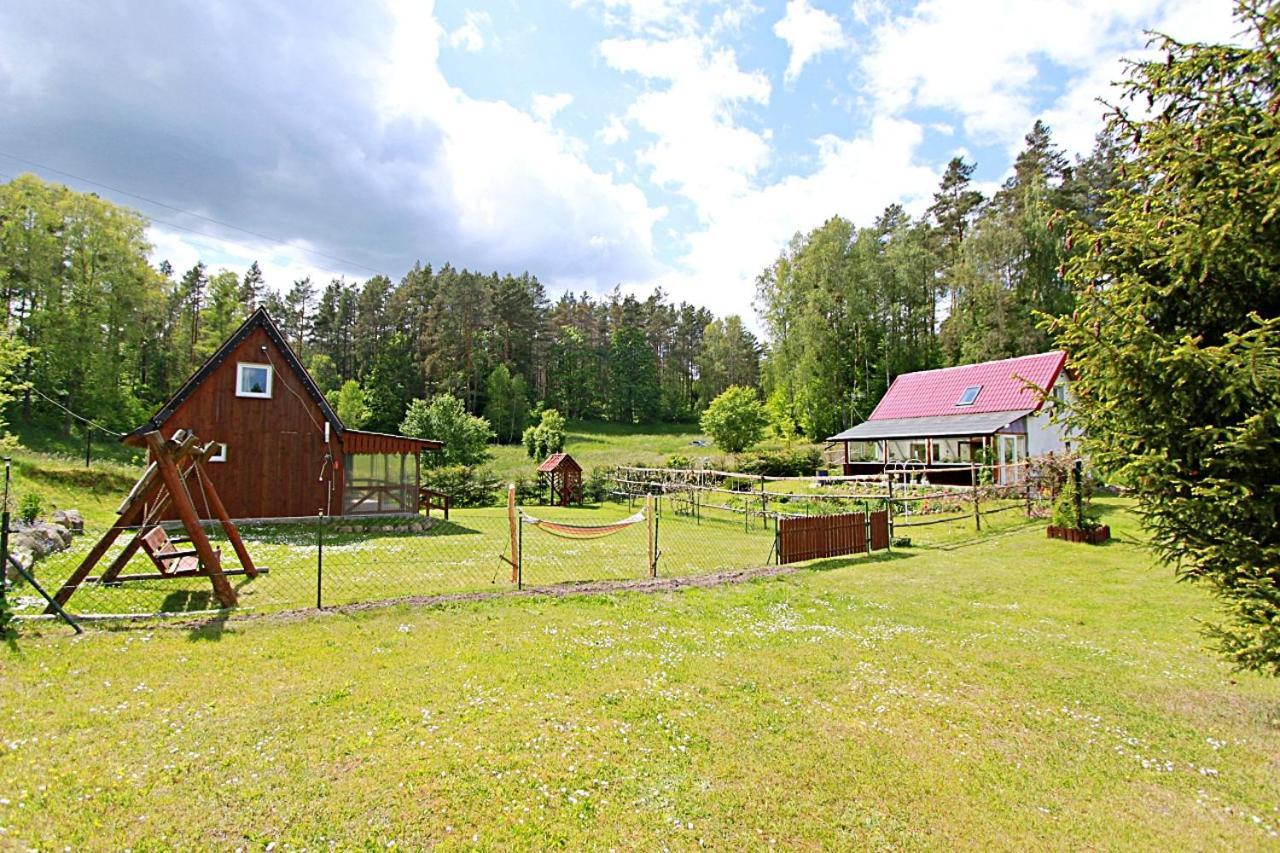 Domki wczasowe Mazury - Ferienhaus Masuren Dluzek Exterior foto